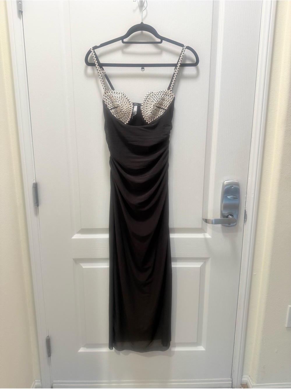 Significant Others Maddie Midi Dress in Espresso Brown size S NWT - Picture 5 of 8